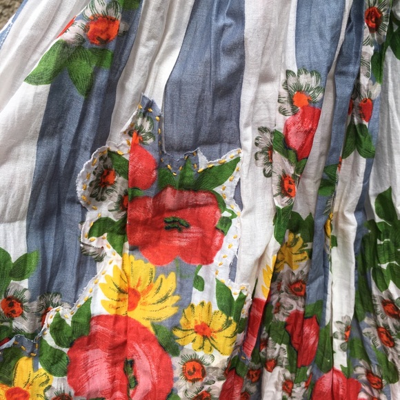 Anthropologie Carnation Lily Lily Rose Tube Top Floral Print Dress - Picture 3 of 15